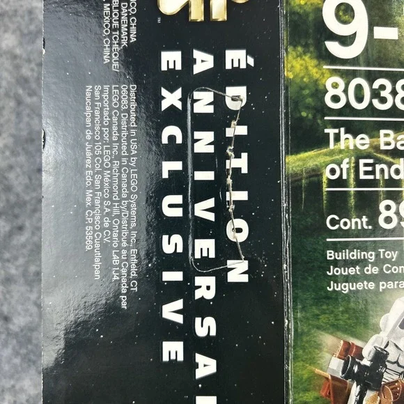 Lego Star Wars The Battle of Endor 8038 BOX ONLY Exclusive Anniversary Edition - Picture 14 of 14